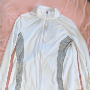 White and gray jacket